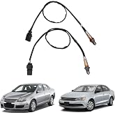 Dasbecan O2 Sensor Compatible with  Volkswagen Jetta 2.5L 2005-14 | Beetle &amp; Passat 2.5L 12-14, Golf 2.5L 10-14, Rabbit 2.5L 06-09 Oxygen Sensors Replaces# 234-4754 234-5102