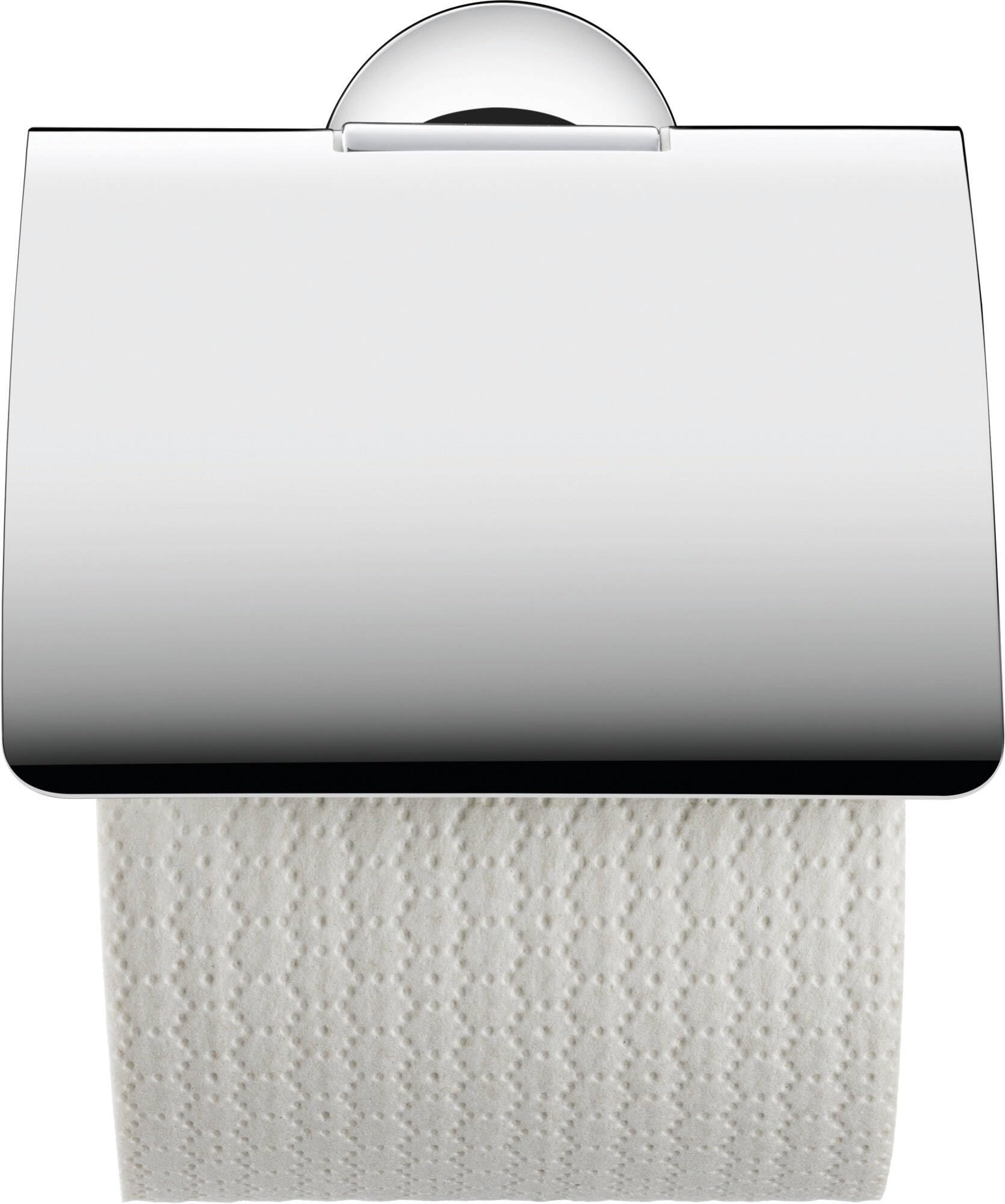 Duravit Paper Holder, Brass, Chrome, für 1 Rolle