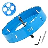 6-1/4 Inch Hole Saw with Arbor for Metal and Wood