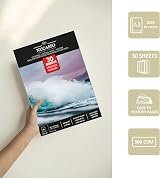NUCASSO Watercolour Paper Pad A3 30 Sheets 300GSM Cold-Pressed Natural White view 2