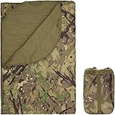 LOOGU Camo Blanket Waterproof Insulation Poncho Liner for Outdoor Camping, Hiking, Hunting, Survival, Backpacking, Picnicking