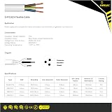 SHPELEC Flexible White Cable 0.75mm 1.0mm 1.5mm 2.5mm BASEC Approved 5m view 4