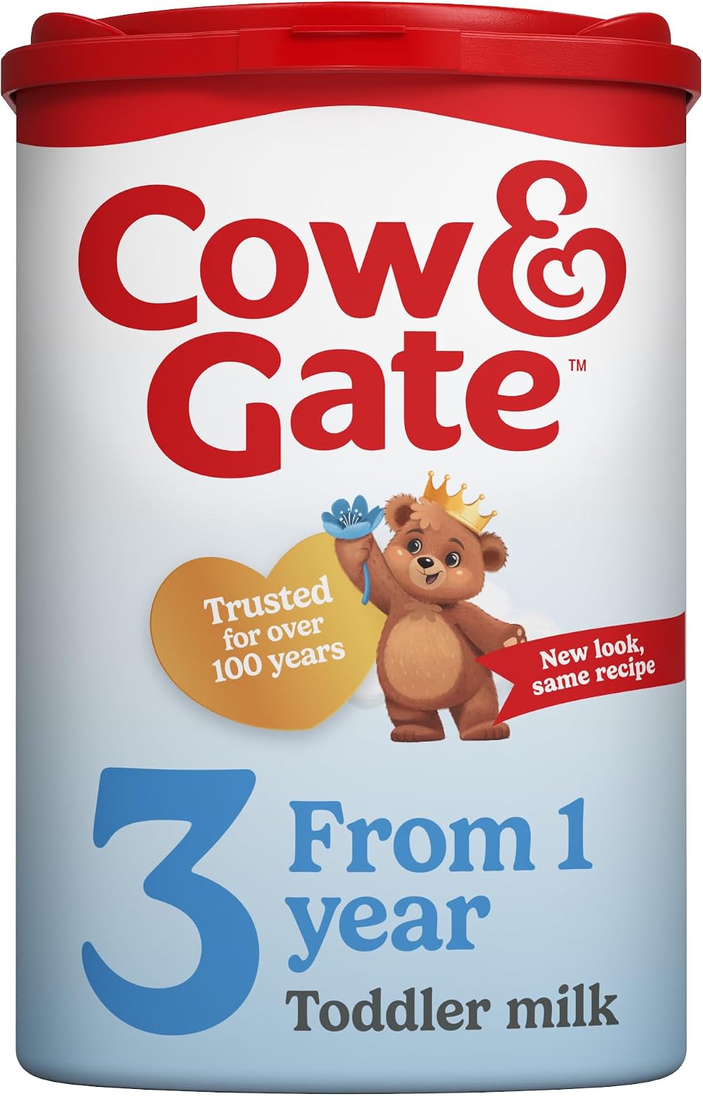 Cow & Gate Growing Up Milk 3 1-2 Years 800g Baby Toddler Formula