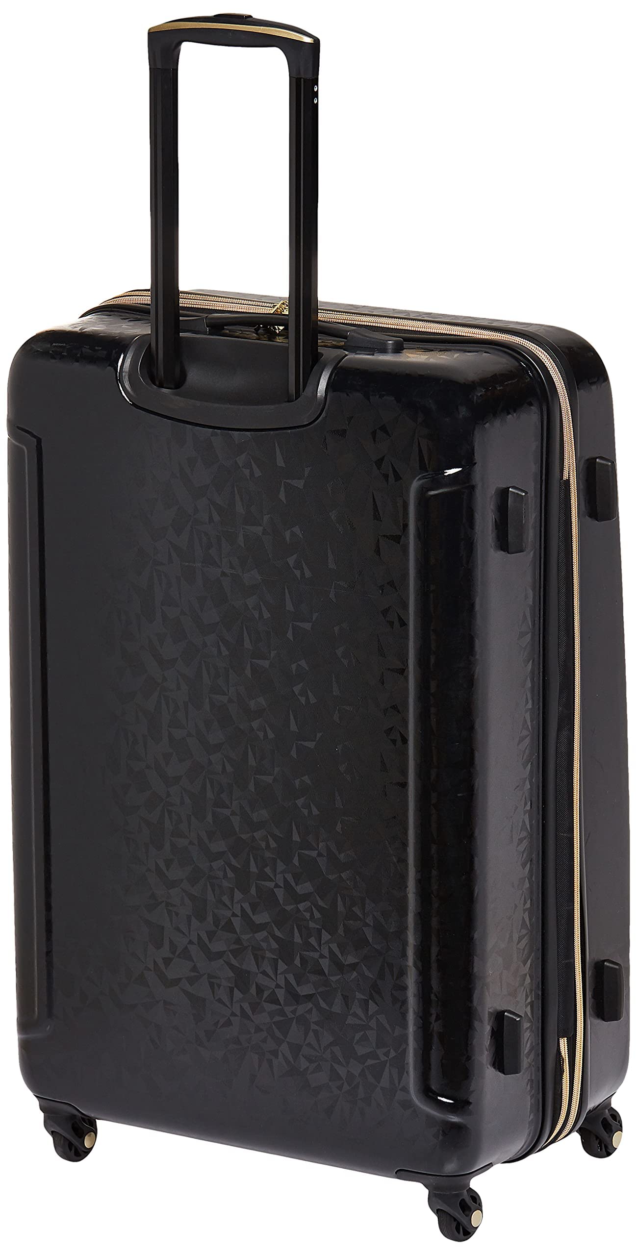 American Tourister Belle Voyage Hardside Luggage with Spinner Wheels, Black, Checked-Large 28-Inch