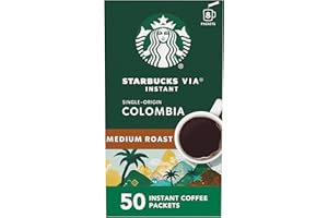Starbucks VIA Ready Brew Colombia Coffee, 50-Count