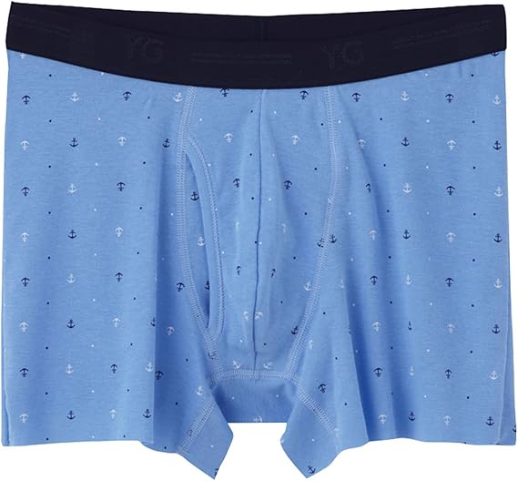 Amazon グンゼ ボクサーパンツ Yg Cut Offシリーズ 前あき Yv14 メンズ サックス 日本 M 日本サイズm相当 ボクサー 通販