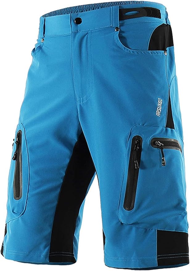 Fahrradhose Herren Kurz BERKNER Herren MTB Hose MARTIN  Kurz, Jersey,  B-Stretch, Silver ION  Polen Qualitt