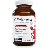 Metagenics Magnesium Glycinate - Highly Absorbable Magnesium Supplement for Sleep, Stress Relief & Muscle Relaxation* - Supports Bone, Heart & Nerve Health* - Non-GMO, Gluten-Free - 120 Tablets