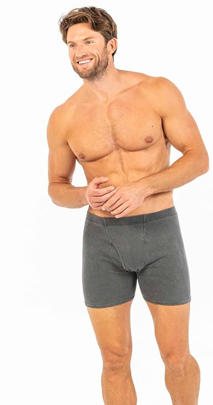 Men's Covered Waistband Boxer Brief Multipack