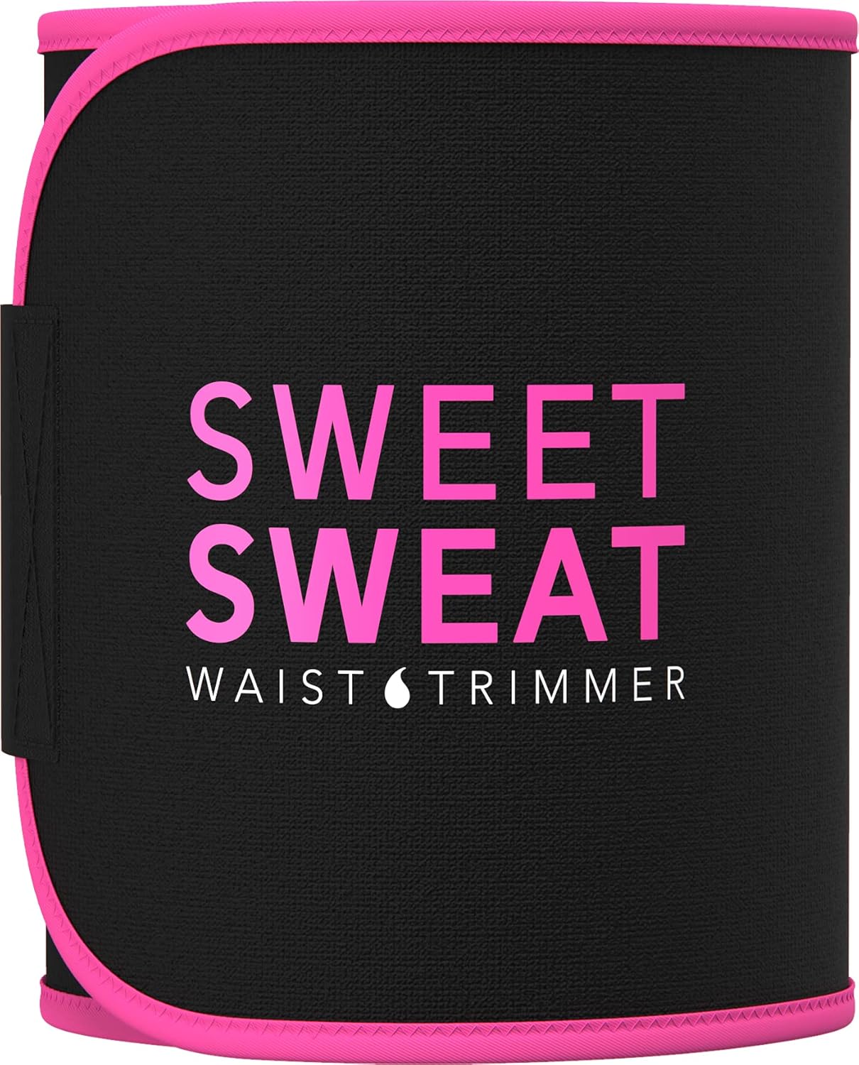 Sweet Sweat Waist Trimmer - Black/Pink | Premium Waist Trainer Sauna Belt for Men & Women: Clothing