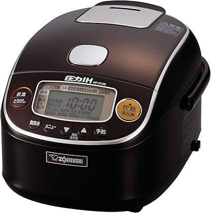 Amazon 象印 炊飯器 3合 圧力ih式 極め炊き プラチナ厚釜 ダークブラウン Np Ry05 Td 象印マホービン Zojirushi ホーム キッチン