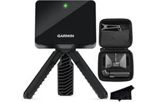 CERTIFIED BRANDS Garmin Approach R10, Portable Golf Launch Monitor, Take Your Game Home, Indoors or to The Driving Range, Up to 10 Hours Battery Life with Signature Series Cloth