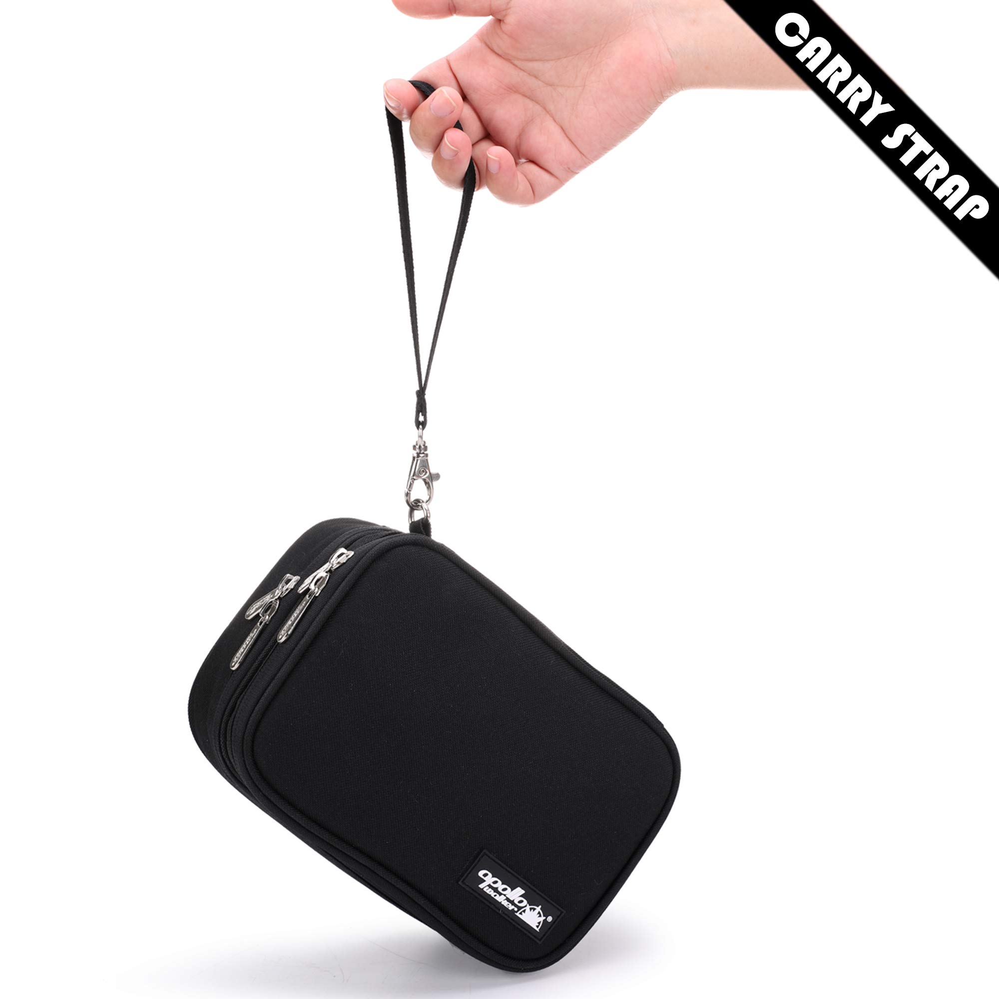 apollo walker Insulin Cooler Travel Case Diabetic Medication Cooler with Ice Packs and Insulation Liner