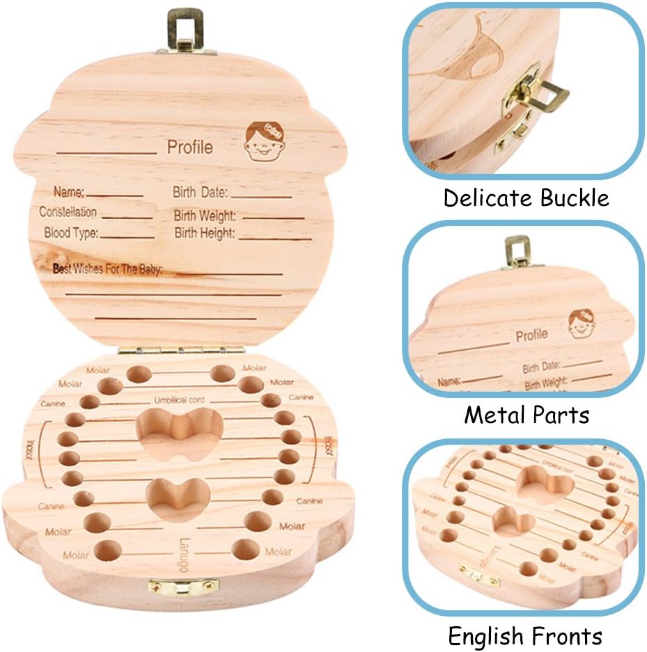 Pinzas Gratis Ninos Dientes De Leche Cordon Umbilical Lanugo Organizador Para Ninos Ninas Caja De Madera Organizador Guardar Los Dientes De Bebe Caja De Recuerdos Para Bebe Cajas Para Dientes Bebe Grillmanshow Co Il
