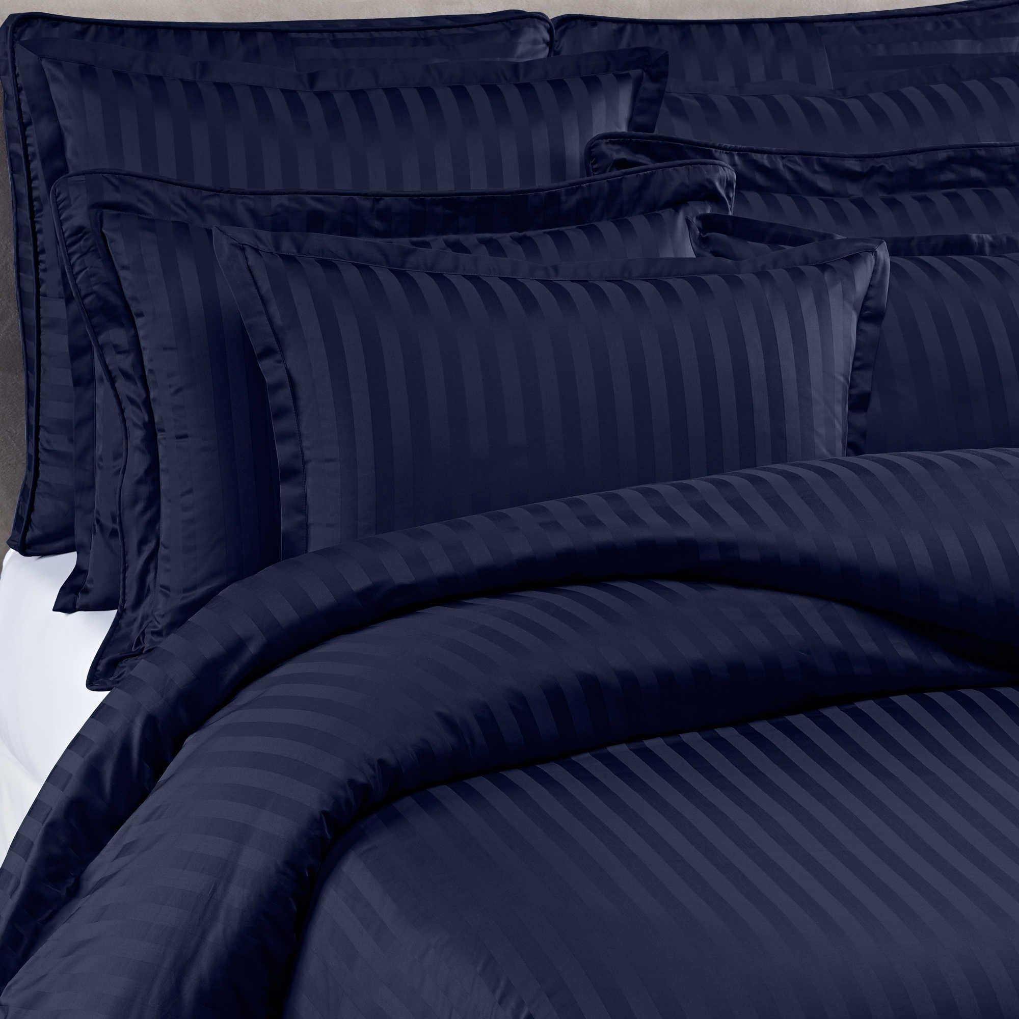 Acmura Esperanza Satin Stripes Duvet Cover (King Size)