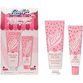 Lanolips Raspberry Shortcake Holiday Gift Set - Includes 101 Ointment Lanolin Lip Balm + Body & Hand Cream Intense - Nourishing Lanolin Holiday Gifts (2 Pieces)