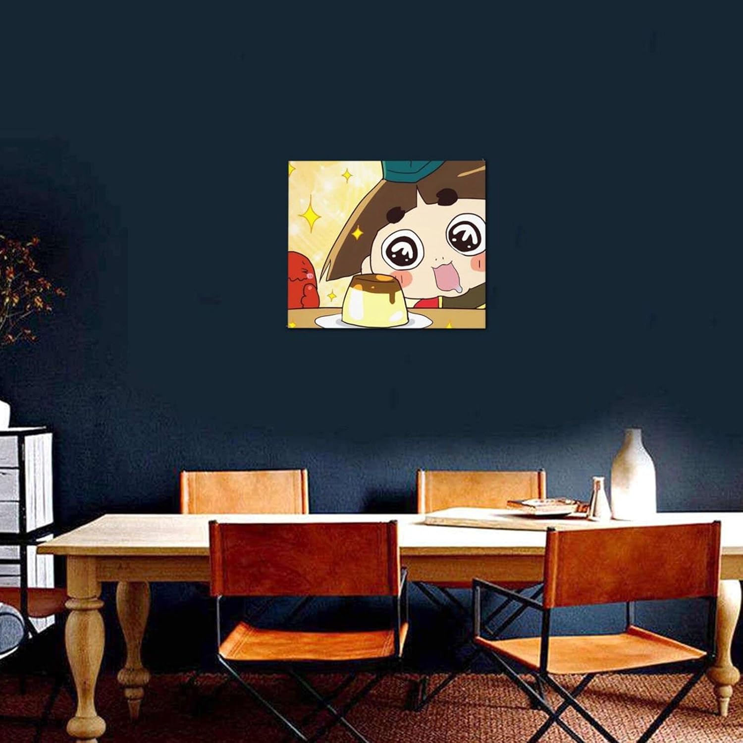 Amazon 新品 個性おじゃる丸 2 高級感 インテリア絵画 壁掛け 50 60cm フレームレス装飾画 客間 玄関先 飾りをつける アートポスター モダンポスター 寝室の装飾風景 置物 オブジェ オンライン通販