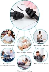VEGCOO 30 Pairs Silicone Ear Plugs for Sleeping, Noise Reduction, Waterproof view 6