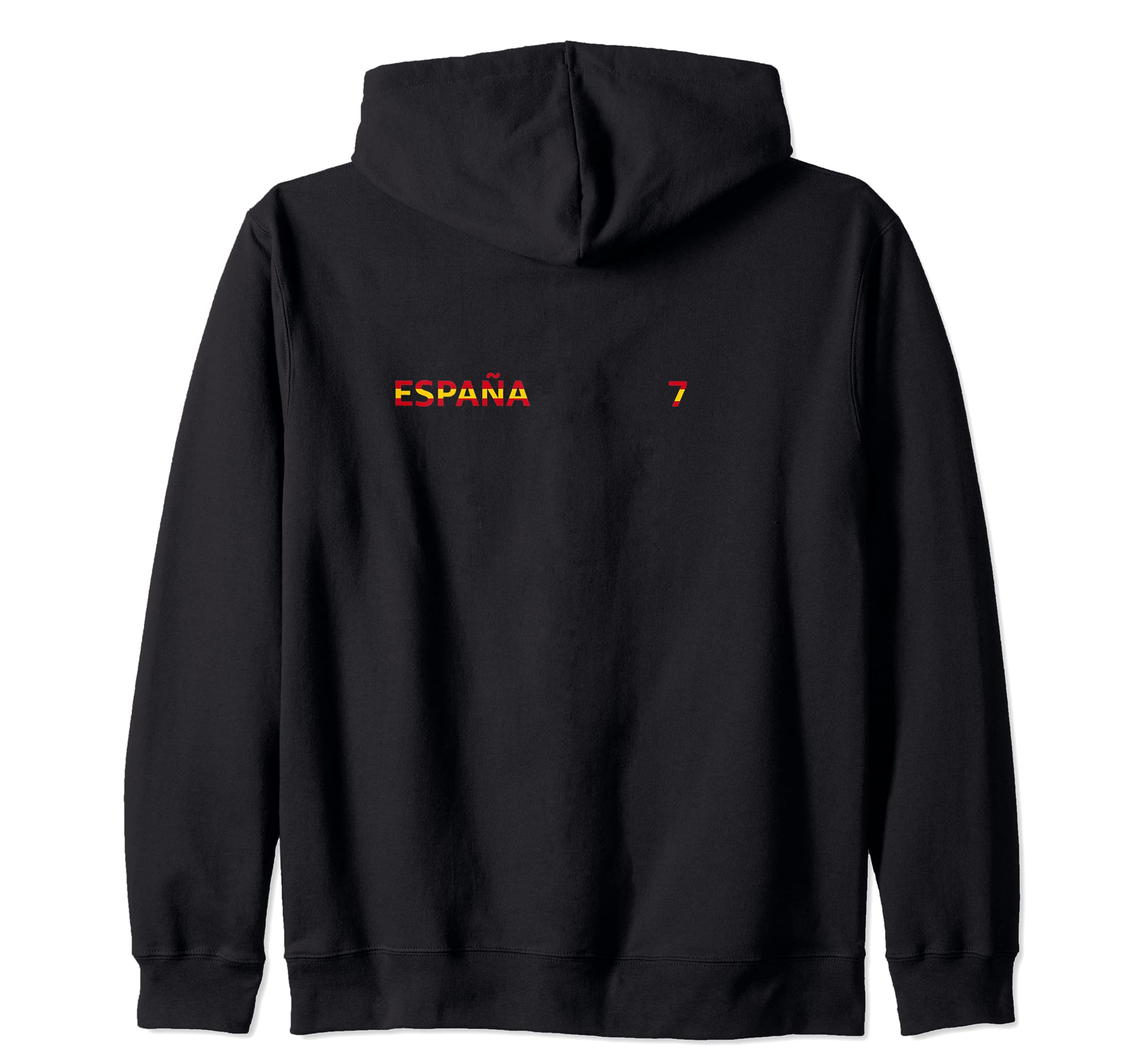 Spain Flag Zip Hoodie