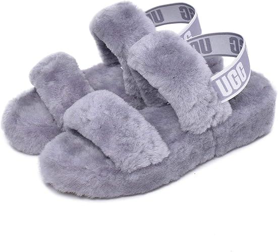 Amazon アグ サンダル サンダル オー イヤー Oh Yeah レディース 靴 かわいい もこもこ 02 ソフトアメシスト Us8 0 25cm 並行輸入品 Ugg アグ ファッションサンダル