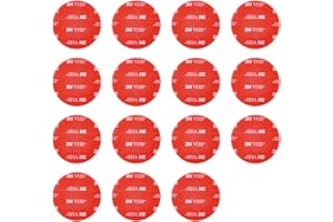 HSTECH 15 PCS Round Double Sided Tape Heavy Duty, (Diameter 2in) 3M VHB Mounting Tape Pad Sticker Strong Adhesive Tape Waterproof Foam Tape for Indoor and Out Wall, Door, Car, Home Decoration