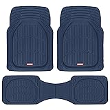 Motor Trend FlexTough Floor Mats for Cars, Blue