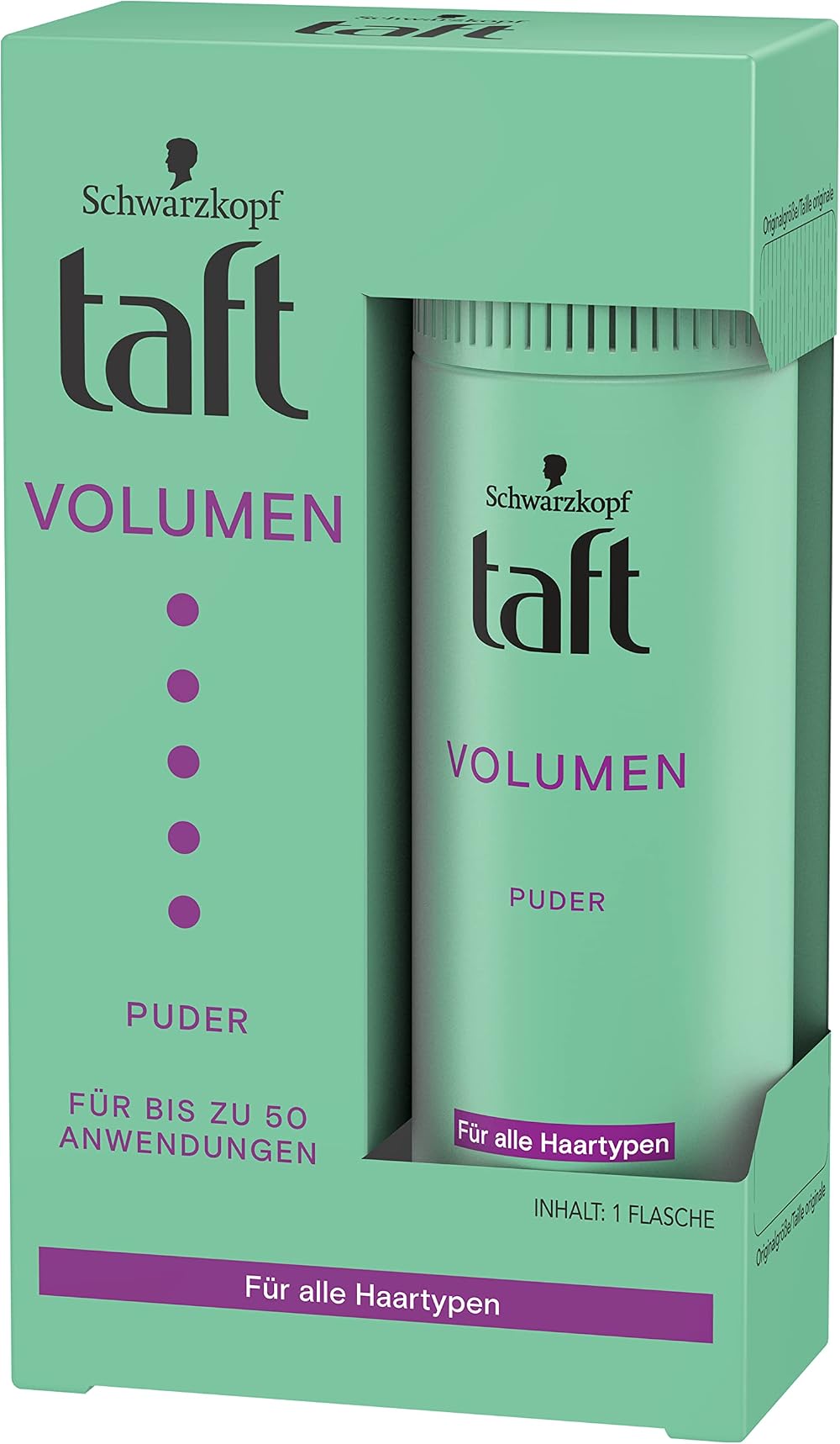 TAFT Styling Volume Powder 10g All Hair Types Hairline Control Vegan Formula
