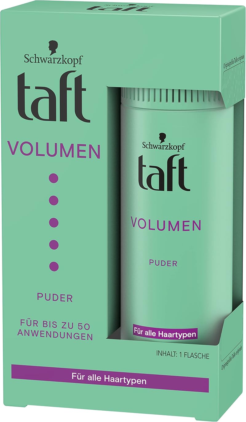 TAFT Styling Volume Powder 10g All Hair Types Hairline Control Vegan Formula