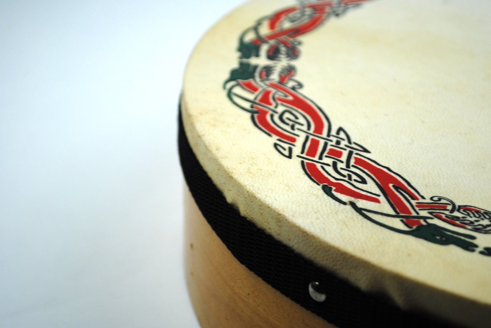 16" Diameter Celtic Pattern Celtic Pattern Bodhran Irish Drum Starter