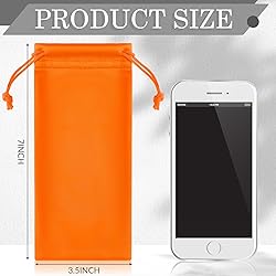 Shinylin 24 Pcs Sunglass Pouch Drawstring