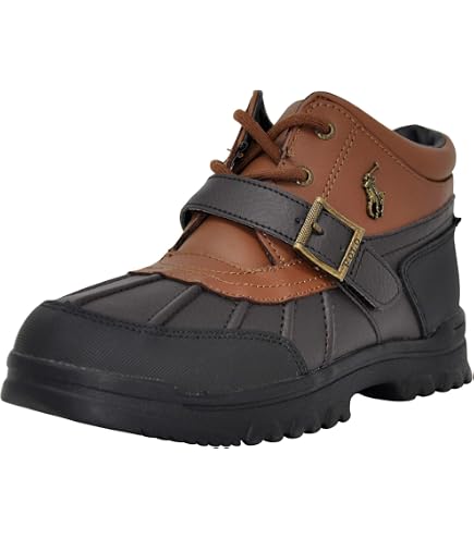 Amazon.com | POLO RALPH LAUREN Oslo Low Boot Blacks 1 11.5 D  display picture 1