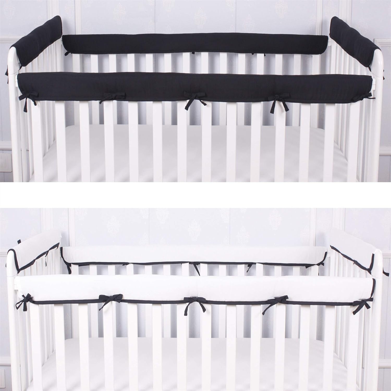 crib rail cover set