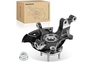 A-Premium Front Left Steering Knuckle & Wheel Bearing Hub Assembly Compatible with Ford Edge 2011 2012 2013 2014, Driver Side