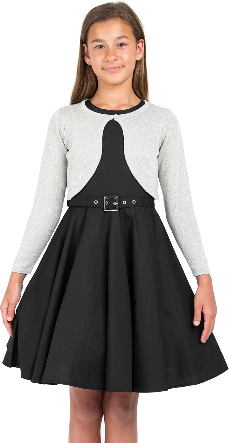 childrens silver cardigan