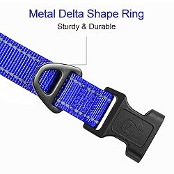 Joytale Reflective Dog Collar,Soft Neoprene Padded