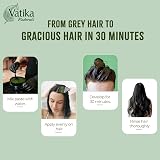Vatika Naturals Henna Rich Black Hair Colour 60g 6x10g Sachets 100% Ammonia Free view 6