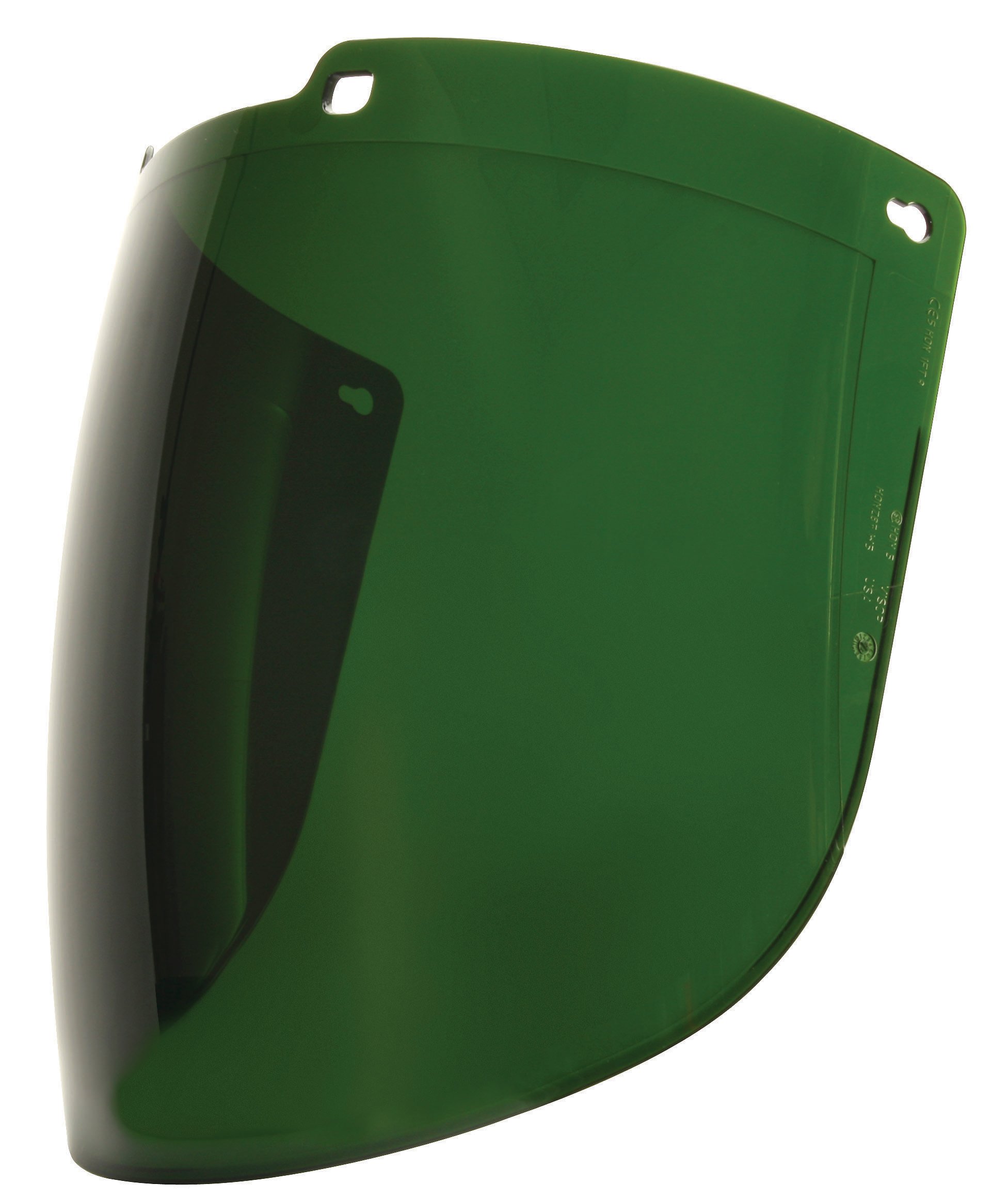 Honeywell Turboshield Toric-Shaped IR/UV Shade 5.0 Visor with Uncoated Lens, Dielectric, Polycarbonate Shade Lens Material, 1031748