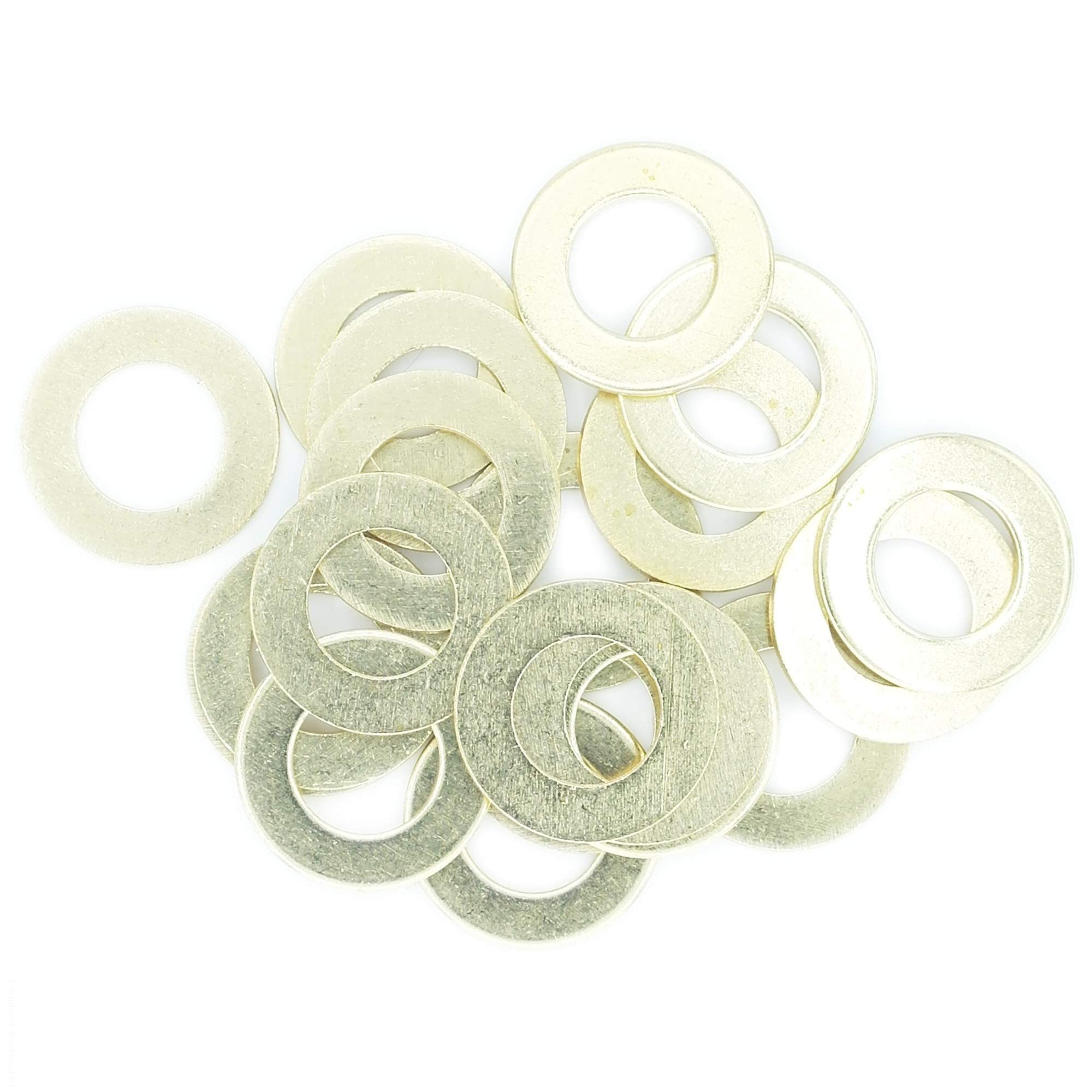M6 (6mm) Flat Washer (Form A) - Brass (Pack of 20)