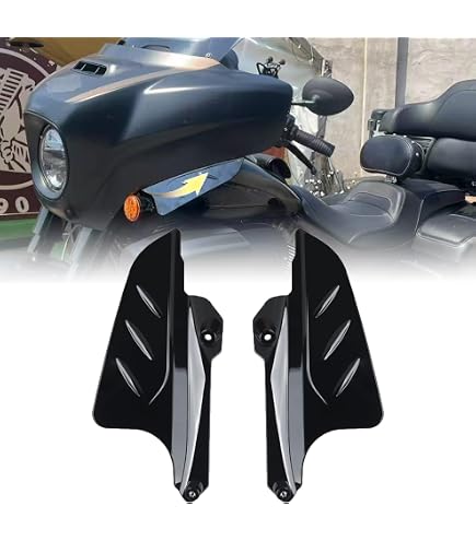 PANICAL Tall Windshield For Indian Chief/Roadmaster/Highway Master (2014-2025) - 16" Gray, Fog & Wind Protection - View #10
