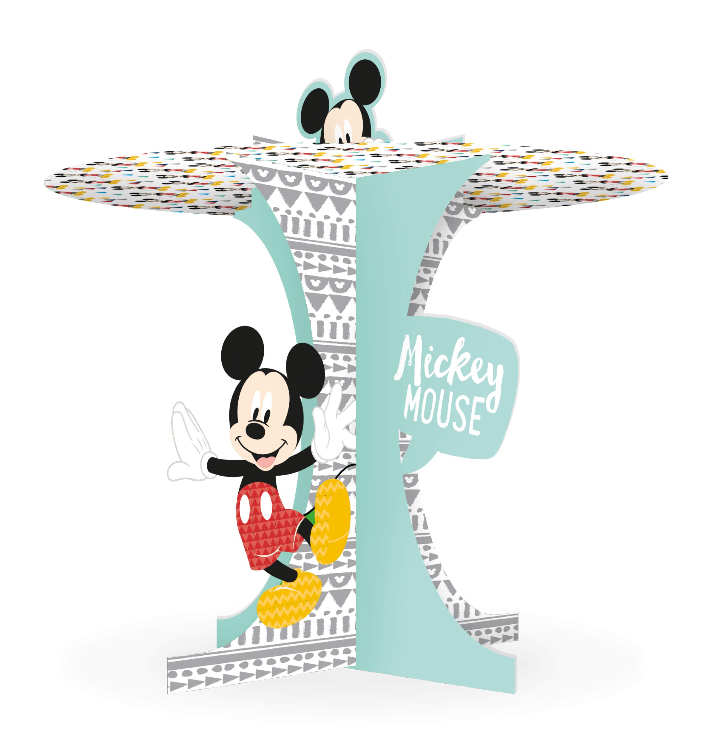 Disney Mickey Mouse Cupcake Stand Birthday Party Supplies Tableware CupCake Stand