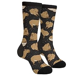 Jinjinkiang Brown Cartoon Capybara Star Unisex