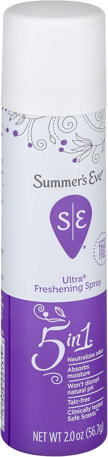 Summer's Eve Freshening Spray | Ultra | 2 oz Size | Pack of 3 | pH Balanced, Dermatologist & Gynecologist Tested: Health & Personal Care