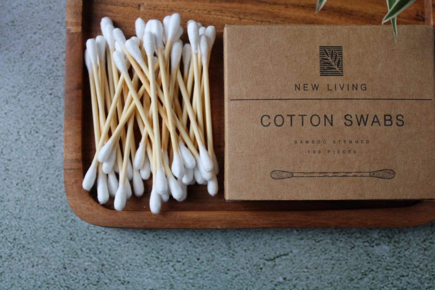 500 Bamboo Cotton Swabs, 500 Count (Pack of 1) - Image 5