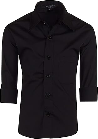 boys slim fit dress shirt