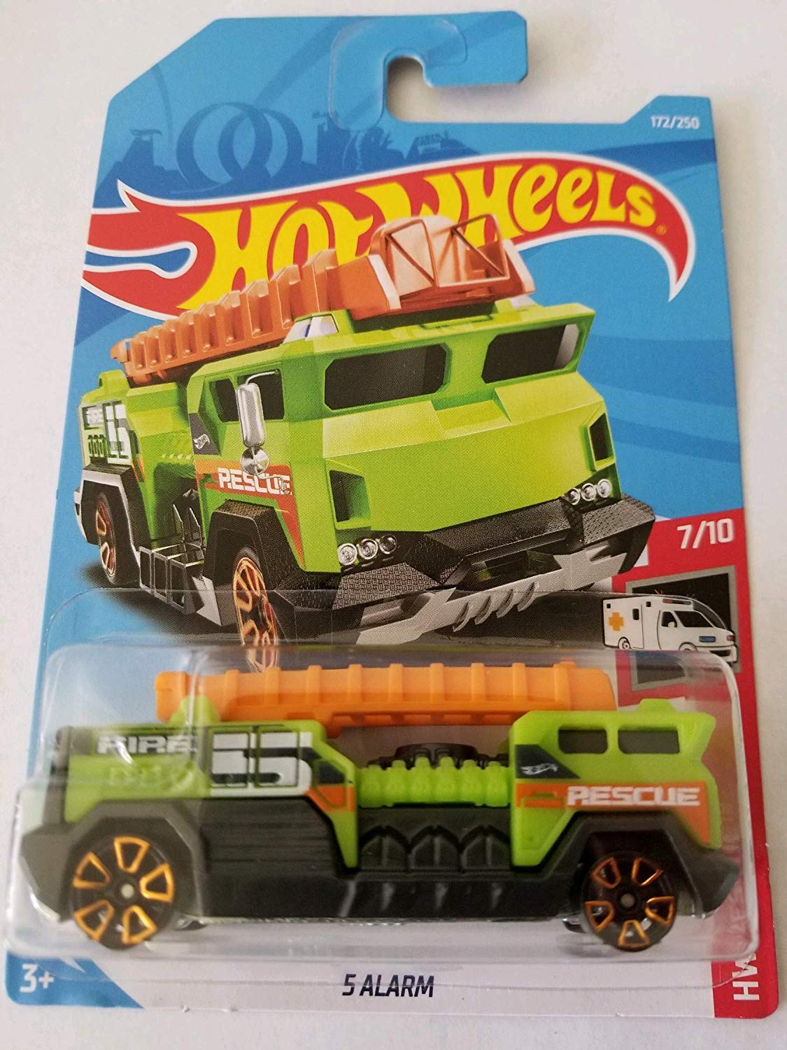hot wheels five alarm