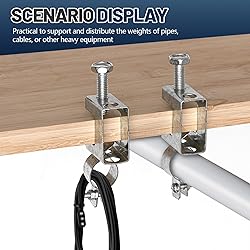 Pasimy 20 Pcs 4/5" -1" Cable Clamp for Pipe Conduit