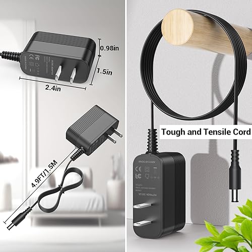 DC V Power Cord for Black Decker Drill Charger Compatible with