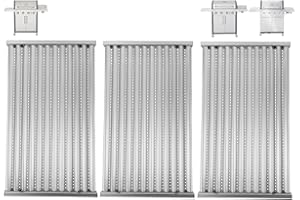 PETKAO G533-2200-W1 17'' Infrared Emitter for Charbroil Grill Replacement Parts Charbroil Tru-Infrared 4-Burner 463242716 463242715 463276016 466242715 466242716 466242815 466242816 463255020 463257520, 3PCS