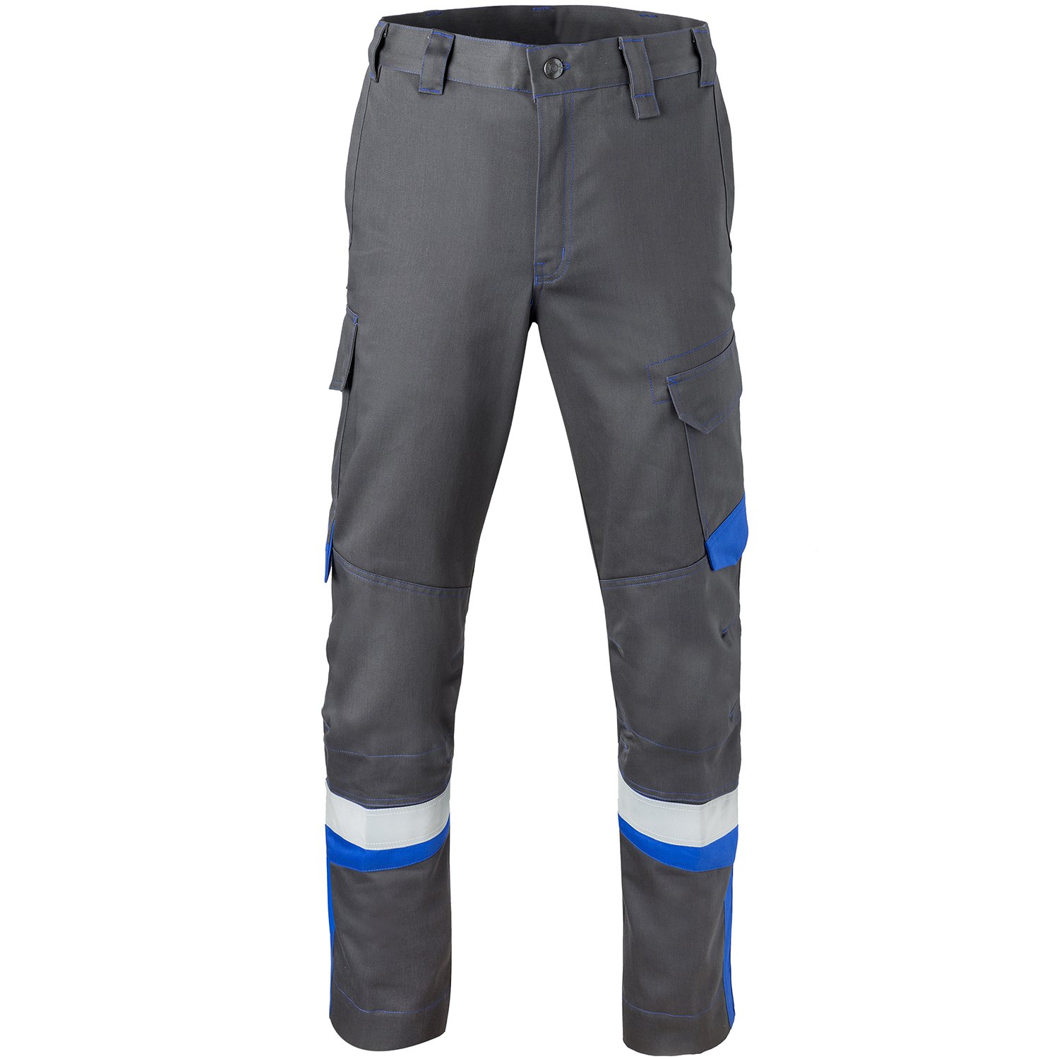 Havep 80196.MQCK6V-26 "5safety Image 80196" Trousers, Charcoal Grey/Royal Blue, Size V26