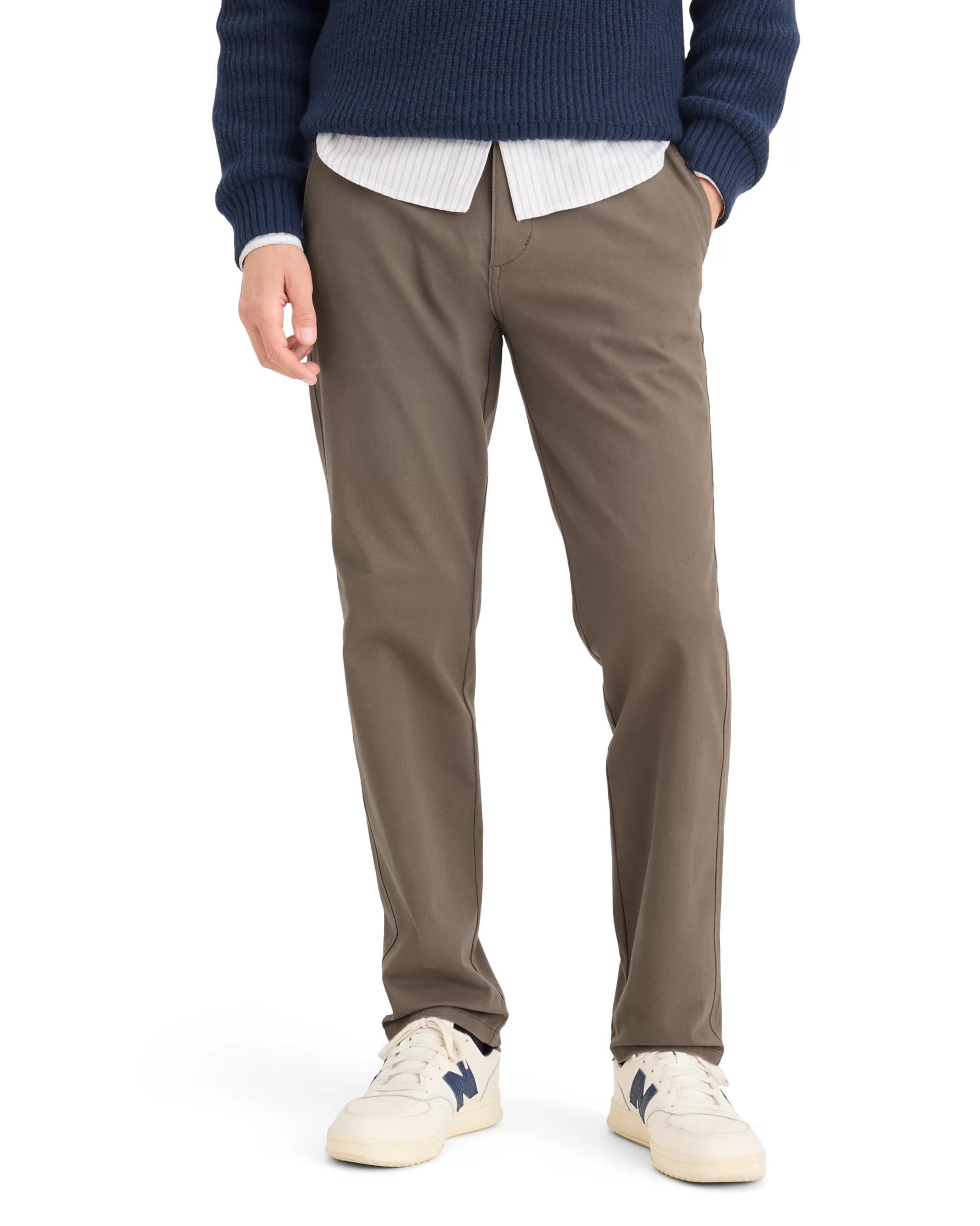 Dockers® Men's Ultimate Chino Slim Fit with Smart 360 Flex™, Chocolate Chip, 28W x 30L Image